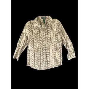 Lauren Ralph Lauren Animal Print Long Sleeve